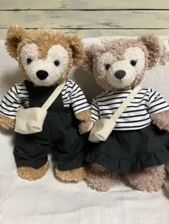Sサイズ ダッフィー＆シェリーメイ ハンドメイド コスチュームのサムネイル
