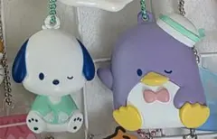 サンリオ　ぺたんこマスコットキーホルダー2個セット