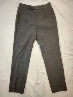 SUIT SELECT スリムスラックス グレー W73 小さめ 難あり