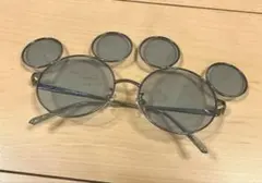 ミッキー型サングラス 水色