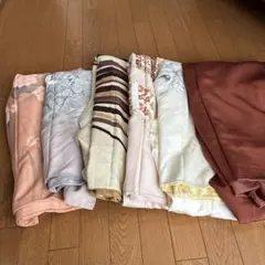 （ジャンク品）着物 訪問着 まとめ売り 7枚のサムネイル