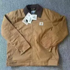 Carhartt デトロイトジャケット 【最終値下げ】 Carhartt◇デトロイトジャケット/裏ボア/--/デニム/IDG/無地