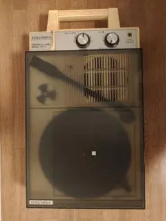 COLUMBIA ポータブルレコードプレーヤー 本体　GP-3N