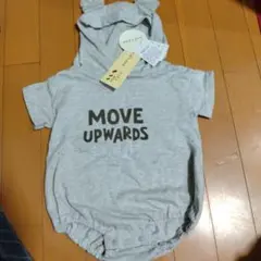 値下げ処分！Kidszoo 半袖ロンパース 80