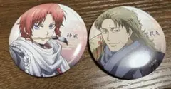 銀魂 × ローソン 缶バッジ 2点セット