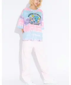 Candy Stripper パステルタイダイ柄 Tシャツのサムネイル