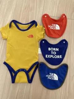 ノースフェイス　ロンパース　70