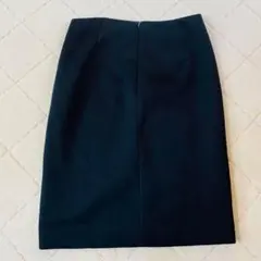 Ballsey ネイビー レース タイトスカート ひざ丈