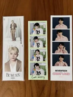 SEVENTEEN セブチ　2cut 4cutフォト　3枚セット　ウジ