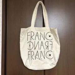 FRANC FRANC ロゴトートバッグ 約40cm x 35cm