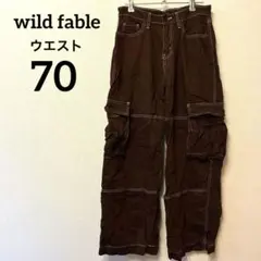 wild fable ブラウン 茶色 カーゴパンツ メンズ パンツ ボトムス