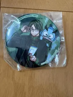 桃源暗鬼×サンリオキャラクターズ　缶バッジ　遊摺部従児　シークレット　グリッター