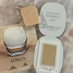 ALBION シュクルホワイト パウダレスト ベージュ050 サンプルのサムネイル