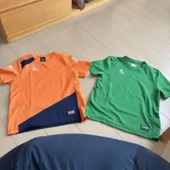 SVOLME Tシャツ 2色セット オレンジ グリーン