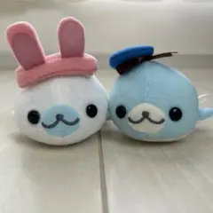 激レア サンエックス まめゴマ ぬいぐるみキーホルダー ミラー - メルカリ