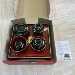 祝膳　黒内朱 松竹梅 食器セット お食い初め用