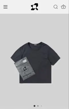 Strong pack tee grey M - メルカリ