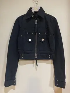 【美品】DSQUARED2 ディースクエアード Gジャン デニムジャケット 黒