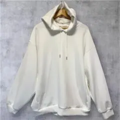 GU ジーユー フード付きパーカー 白 L 新品未使用 軽量