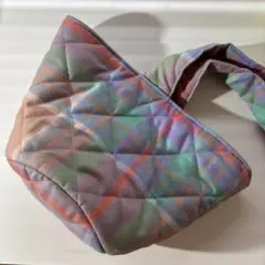 シアタープロダクツ　キルティングマルチカラーバッグ