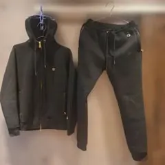 Champion×ナノユニバース　ブラック ジャージセット M