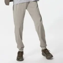 【UNIQLO】ウルトラストレッチアクティブジョガーパンツ ベージュ 丈長め M