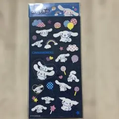 正規品　シナモロール　デニムステッカー　サンリオ　カミオジャパン