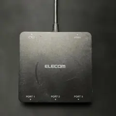 ELECOM U3HC-DC03B BK パーツ動作未確認