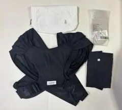 コニー　抱っこ紐　フレックス　エアメッシュ　ヘッドサポート　ブラック