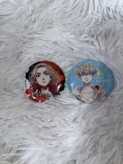 佐野万次郎 松野千冬 缶バッチ