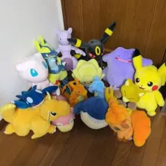ポケモンぬいぐるみ ポケモンセンター ゲーセンまとめて 22点 - メルカリ