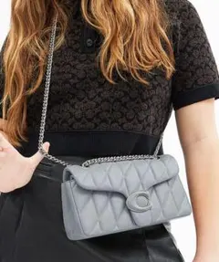 COACH コーチ　タビー ショルダー バッグ 26・キルティング