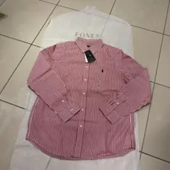 Ralph Lauren ストライプ柄シャツ 綿100％ ラルフローレン