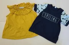 まとめ売り 子供服　女の子　Tシャツ セット