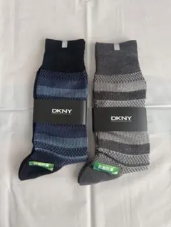 DKNY メンズソックス 2足セット