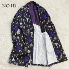 【未使用級・2020SS】NO ID　トレンチコート　フラワープリント　花　M位