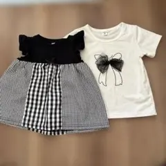 西松屋　シーインTシャツ2点セットのサムネイル
