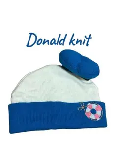 ディズニー ドナルドダック ニット帽 被り物