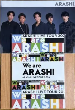嵐 パンフレット クリアファイル ミニうちわ 集合 2026 - メルカリ