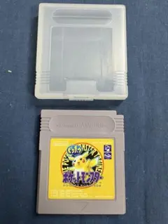 ポケットモンスターピカチュウゲームボーイソフト ケース付き