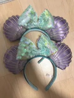 2個セットディズニー 貝殻カチューシャ