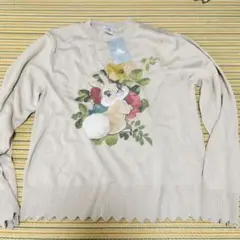 ディズニー ミスバニー　ニットプルオーバー　フリーサイズ 。