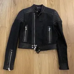 M*J様 美品　ディーゼルブラックゴールド　ライダースのサムネイル