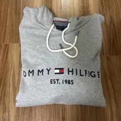 TOMMY HILFIGER グレー パーカー XL