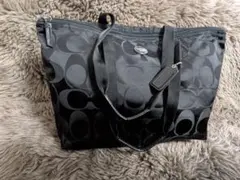 Coach ブラック トートバッグ