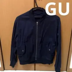 ネイビー MA-1ジャケット