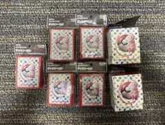 151 ミュウ　デッキシールド5、デッキケース2