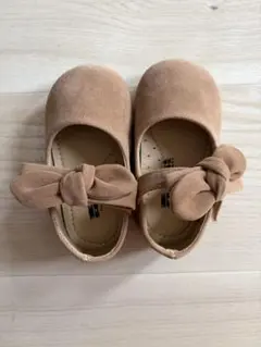 女の子　シューズ　13.5cm 結婚式　ベージュ