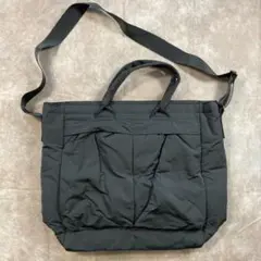 UNIQLO C 2WAYユーティリティバッグ グレー