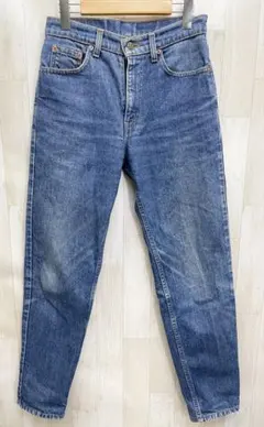 90s USA製 Levis 610 スリム テーパード デニム パンツ W29